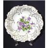 Image 1 : Lipper and Mann Plate - Violets #1857318