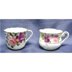 (2) Nippon Demitasse Cups - Roses #1857332