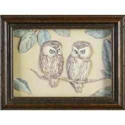 Owls Shadow Box #1857436