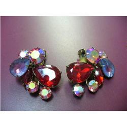 Sparkling Red, Pink and Violet Rhinestone #1857678