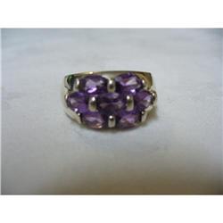 Beautiful 3.5 Ct. Amethyst Ring Set in 925 #1857679