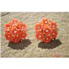 Image 1 : GORGEOUS  LISNER THERMOSET FLOWER CLUSTER #1857822