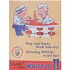 Image 1 : old vintage WHISTLE SODA SIGN ~ DRUGSTORE #1857826