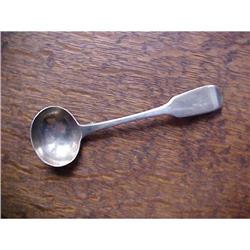 Georgian Sterling Master Salt Spoon 1824 No #1857878