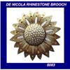 Image 1 : RARE DE NICOLA RHINESTONE BROOCH #1857989