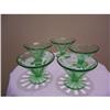Image 1 : Green Depression 'Federal Glass'  Sherbet #1857996