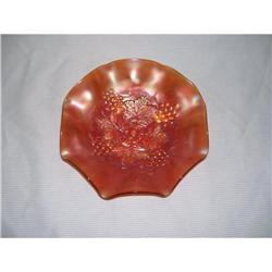 Northwood Marigold Grape Pattern Bowl #1858150