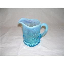 Wreathed Cherry BLue Opal Diamond Creamer #1858172