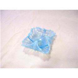 Vintage Blue Opalescent Fostoria Bowl #1858179