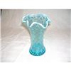 Image 1 : JEFFERSON GLASS DIAMOND & THUMBPRINT VASE #1858186