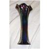 Image 1 : BLUE BUTTERFLY & BERRY VASE 9"  #1858238