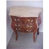 Image 1 : Louis XV Style Bombe Commode With Marble Top #1863476