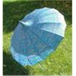 Rare 1920 Large Silk PARASOL #1883236