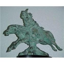 Bronze Mongolian Horseman #1883283