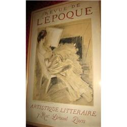 Original Vintage Poster, Revue de l'Epoque #1883317