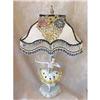 Image 1 : Porcelain ballerina lamp custom shade #1883835