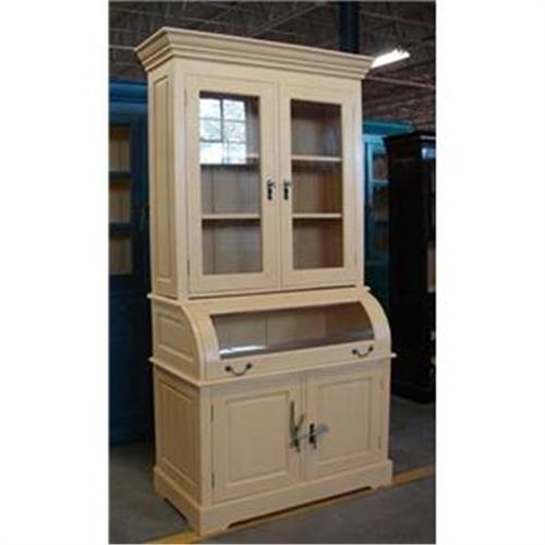 Antique Paint Bookcase Cabinet Secretary Desk 1883939 Antique Paint Bookcase Cabinet