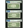 Image 4 : (5) Consecutive 1957B $1 STAR Silver Certificates