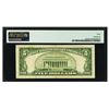 Image 2 : 1934D $5 STAR Wide II Silver Certificate PMG 30