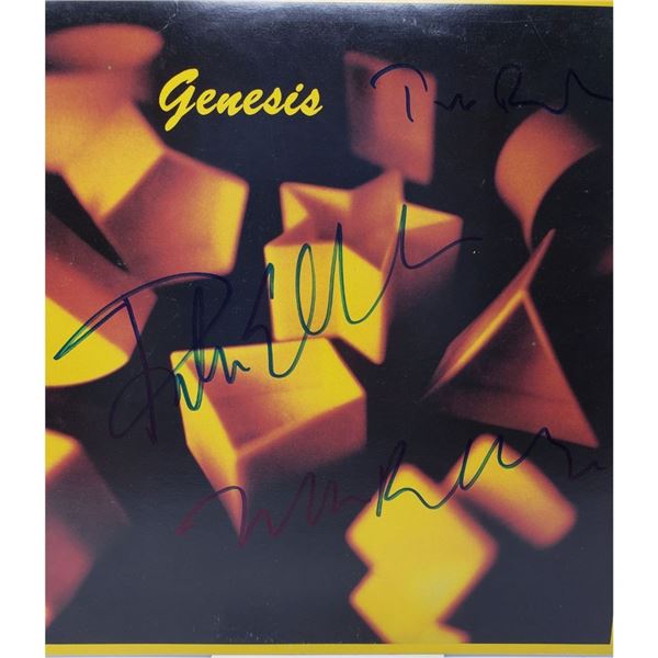 Signed Genesis Album Cover