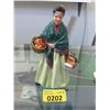 Image 1 : 8" Royal Doulton Figurine "The Orange Lady"