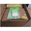 Image 1 : Case of 40 New Konjac Body Sponges - White