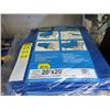 Image 1 : New 20' x 20' Blue Western Rugged Tarp