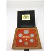 Image 2 : 1979 Canadian 6 Coin Set in Wood Display Box