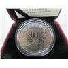 Image 2 : 1/2 Oz 2011 Canada Fine Silver Maple Leaf $10 Coin