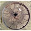 Image 3 : 2 smaller steel wheels 28" high
