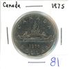 Image 1 : Canada 1975 nickel dollar