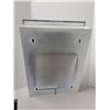 Image 3 : White metal medicine cabinet 14" X 20"