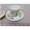 Image 2 : 3 cup/saucer sets bone china