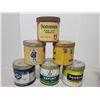 Image 5 : 6 Tobacco tin - Brier, Dominion, SunKist, ZigZag, Black Cat, MacDonalds