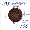 Image 1 : 1917 VF25 25 CENT ROTATED