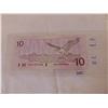 Image 2 : 1989 OSPREY 10 DOLLAR BILL UNCIRCULATED