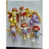 Image 1 : 6 VINTAGE ARTICULATING  CABBAGE PATCH PVC TOYS