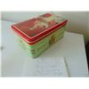 Image 3 : 1960 ROYAL WEDDING BELGIUM FABRIOLA & BAUDOUIN LARGE BISCUIT TIN WITH KEY