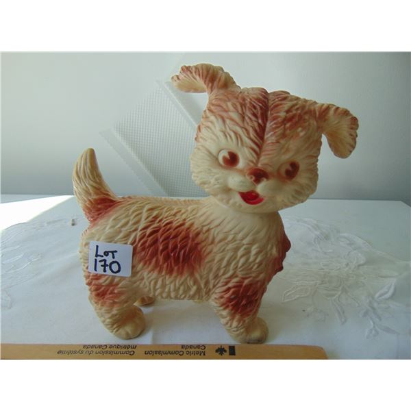 EDWARD MORLEY MODEL 1962 SQUEAKY TOY DOG HEAD TURNS