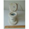 Image 4 : HAND MADE WOODEN SWEAR JAR TOILET