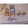 Image 2 : MINIATURE BRASS DOLL FURNITURE