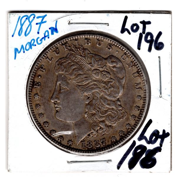 1887 MORGAN SILVER DOLLAR