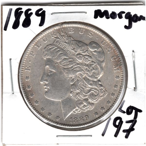 1889 MORGAN SILVER DOLLAR