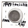 Image 1 : 1749 1/10 ECU LOUIS 15TH  SILVER COIN