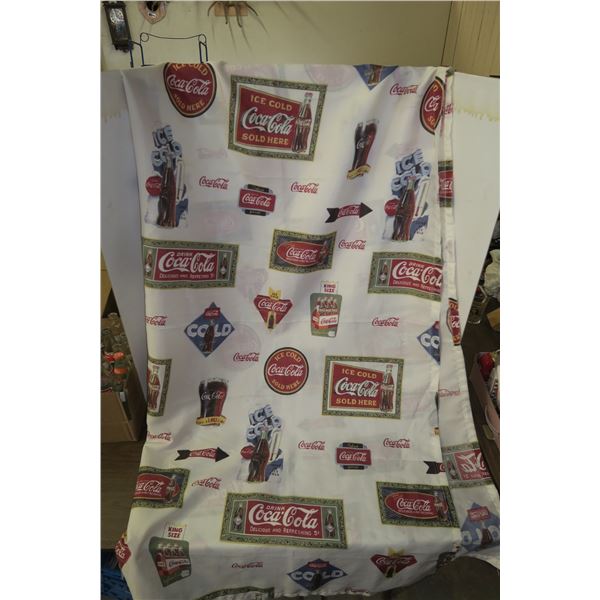 Coca Cola Shower Curtain