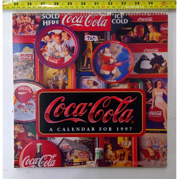 Coca-Cola Calendar 1997