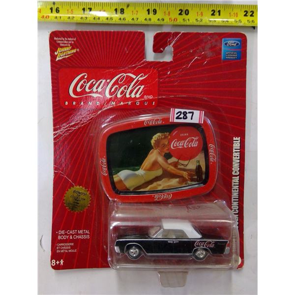 Coca Cola Diecast Continental Convertible