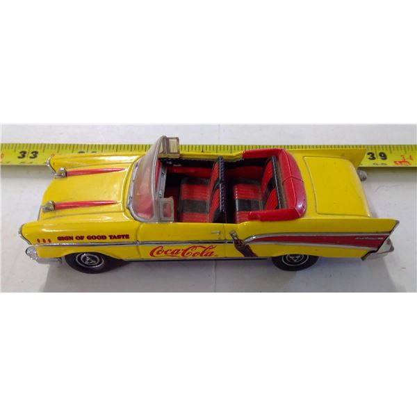 Coca Cola Dinky Car - 1957 Chevrolet Bel-Air Convertible