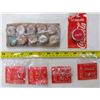 Image 1 : Coca Cola Lot - 10 Bottle Caps, Lip Smacker & 4 Pins