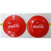Image 1 : 2 - Coca Cola Frisbees